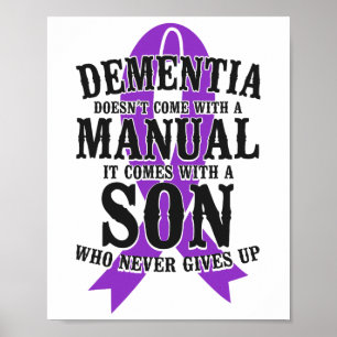 Poster Apoio à conscientização da demência de Heimerheime