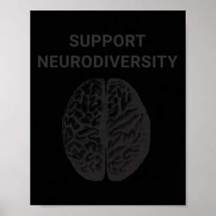 Poster Apoio à Conscientização do Autismo Neurodiversidad