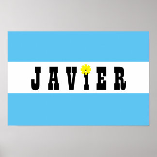 Poster Apoio Javier Milei Presidente da Argentina Sim!