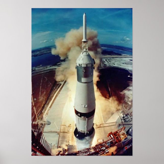 Poster Apollo 11 Desligamento (Frente)