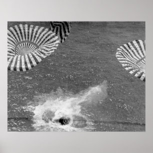Póster Apollo 15 Splashdown
