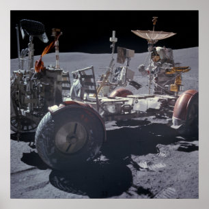 Poster Apollo 16 Veículo Circulante Lunar