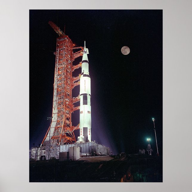 Póster Apollo 17 Pré-lançamento (Frente)