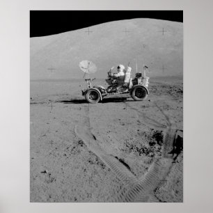 Poster Apollo 17 Veículo Circulante Lunar