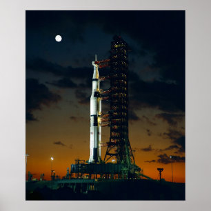 Póster Apollo 4 Saturn V