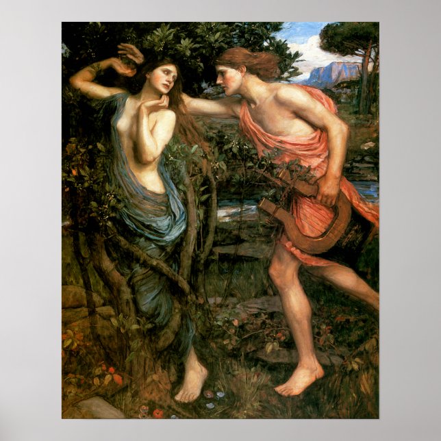 Póster Apollo e Daphne (Frente)