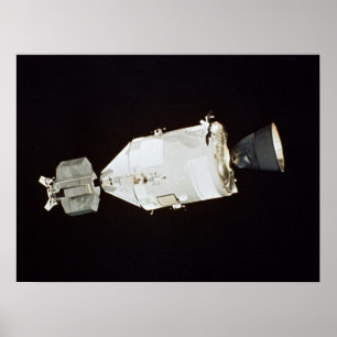 Póster Apollo Spacecraft (Projeto de Teste Apollo-Soyuz)