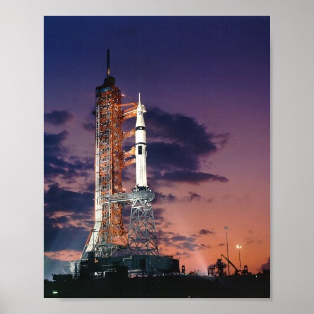 Póster Apollo Spacecraft (Projeto de Teste Apollo-Soyuz) (Frente)