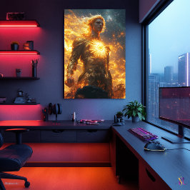 Poster Apolo, Deus do Sol - Bringer da Luz