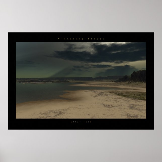 Póster após a chuva (Frente)