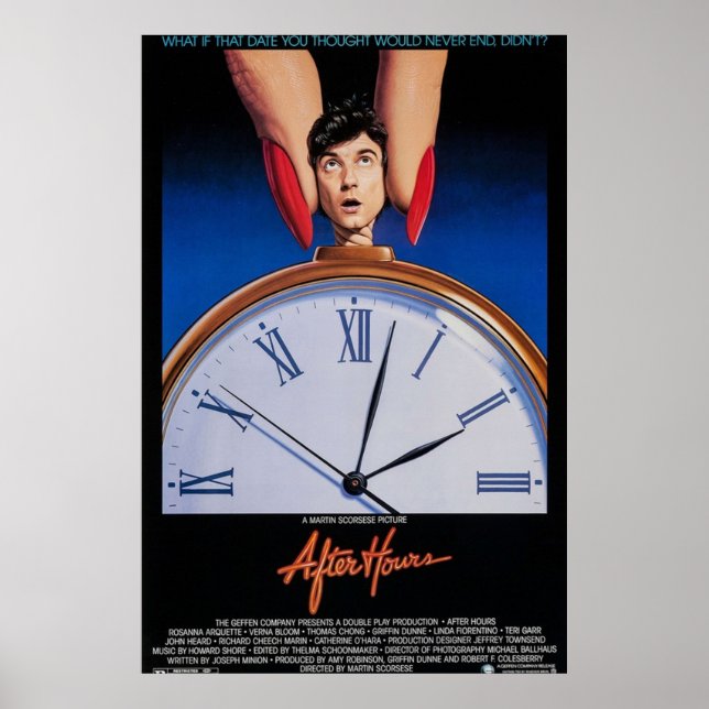Poster Após horas Filme 2 (Frente)