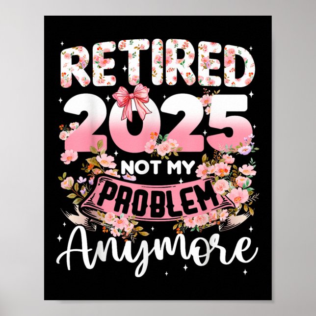 Poster Aposentado 2025 Não É Mais Meu Problema Com A Refo (Frente)