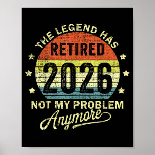 Poster Aposentado 2026 Aposentadoria 2026