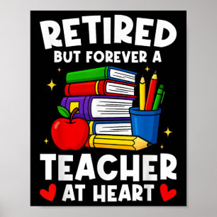 Poster Aposentado Mas Para Sempre Um Professor No Coração