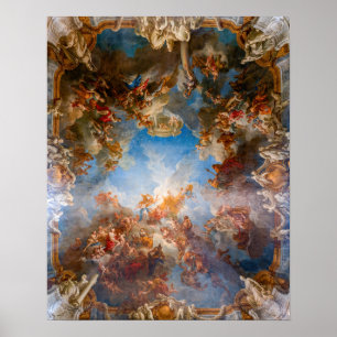 Poster Apoteose de Hércules em Chateau de Versailles