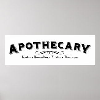 Poster Apothecary