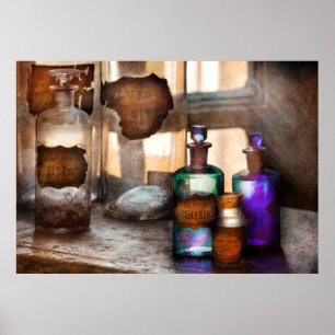 Poster Apothecary - Oleum Rosmarini