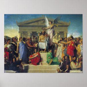 Póster Apotheosis do local, 1827