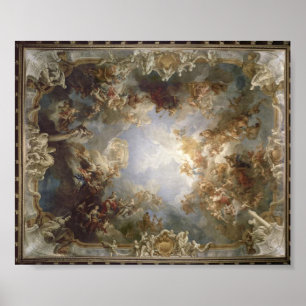 Poster Apothèse Château d'Hercuele de Versailles