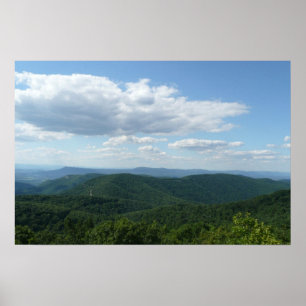Póster Appalachian Mountains I Shenandoah