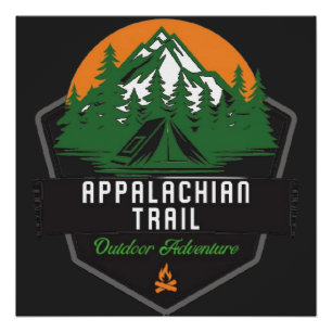 Póster Appalachian Trail Summer Edition