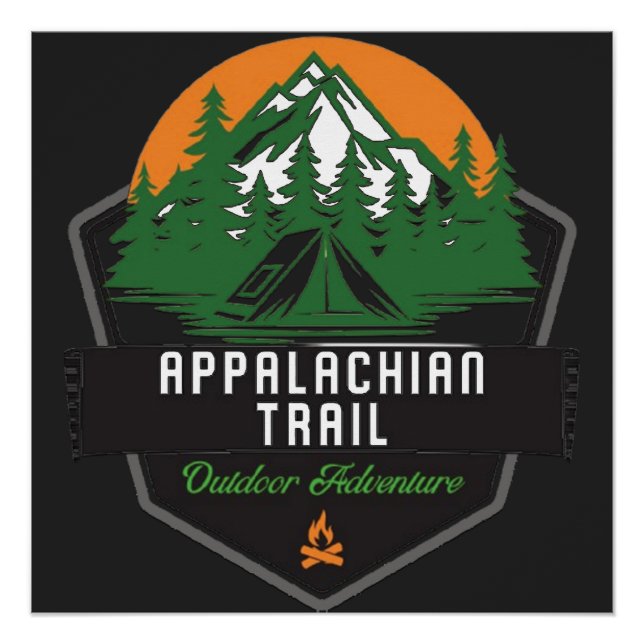 Póster Appalachian Trail Summer Edition (Frente)