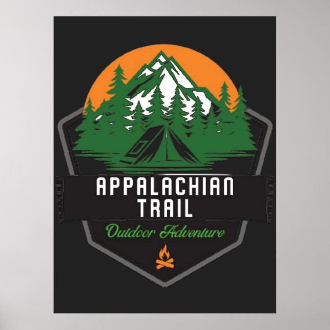 Poster Appalachian Trail Summer Edition (Frente)
