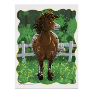 Póster Appaloosa Pony