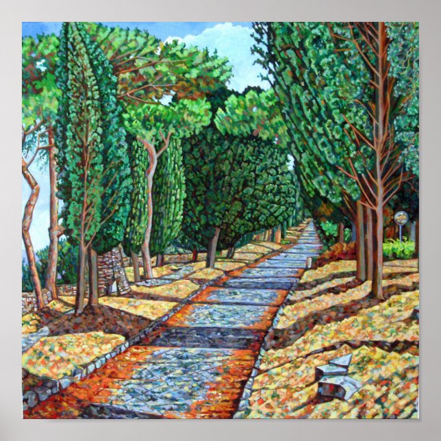 Poster Appia Antica (Frente)