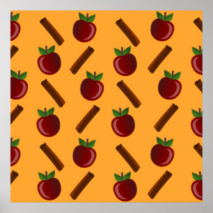 Poster Apple Cinnamon
