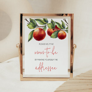 Poster Apple da nossa estação de envelope de Chá de frald