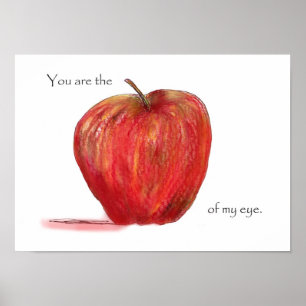 Poster Apple de meu olho