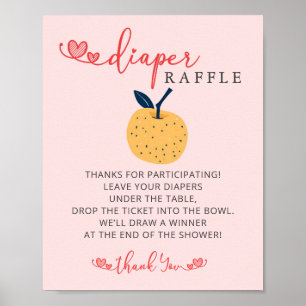 Poster Apple Do Meu Sinal De Fralda Ocular Raffle