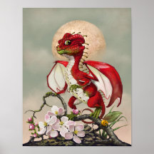 Apple Dragon 11x14 (4x6 and up)