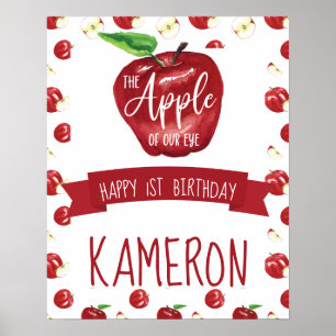 Poster Apple of Our Eye, Qualquer Festa de Aniversário Fe