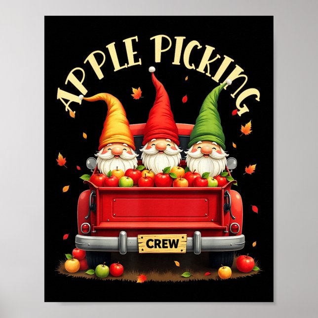 Poster Apple Picing Crew Mating Fall Squad Apple Picki (Frente)
