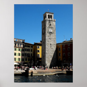 Póster Apponale Torre Riva del Garda Italia