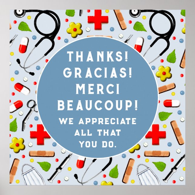 Poster Apreciação de Enfermeiro (Frente)