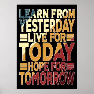 Poster Aprenda Com O Ontem Ao Vivo Para Hoje
