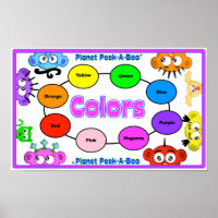 APRENDA CORES COM O PLANETA PEEK-A-BOO