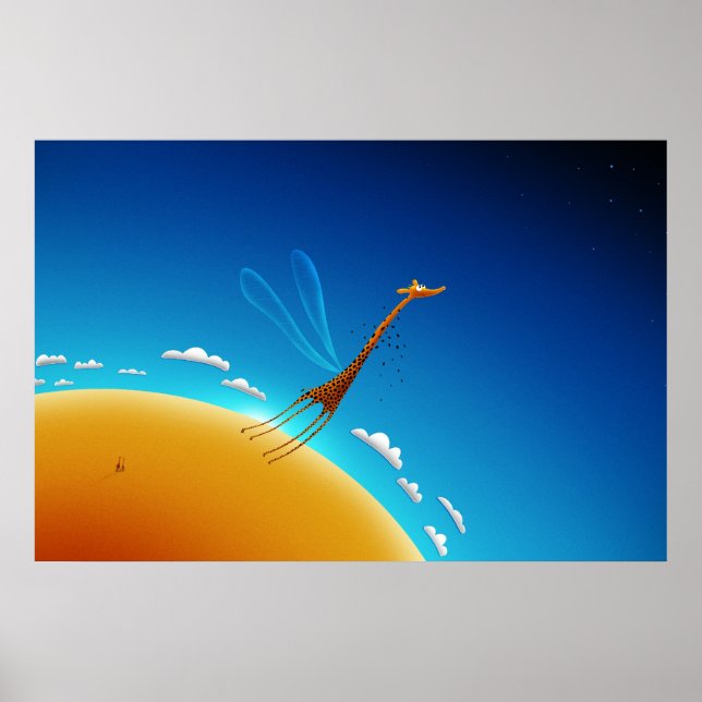 Póster Aprendendo a Voar (Frente)