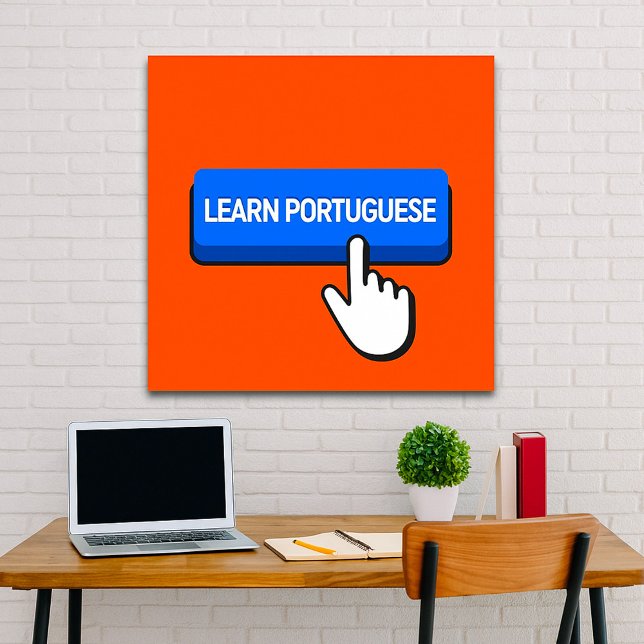 Poster Aprender Português (Criador carregado)