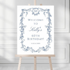 Poster Apresentação da Festa de aniversário 60ª do Azul c