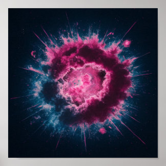 Poster Apresentação de cores