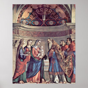 Póster Apresentação de Jesus por Vittore Carpaccio