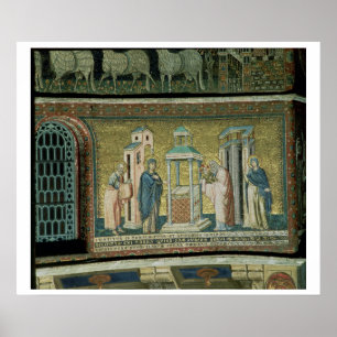 Póster Apresentação no templo, detalhe da história