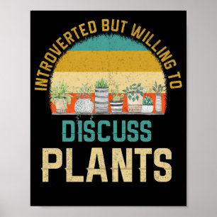 Poster Apresentado Mas Disposto A Discutir Plantas