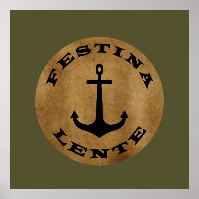 Poster Apressa-te lentamente (Frente)
