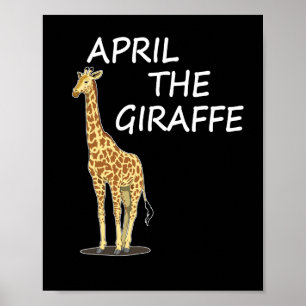 Poster April The Giraffe