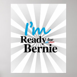 Póster Apronte para Bernie 2016